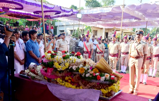 Kadri Goplanath last rites